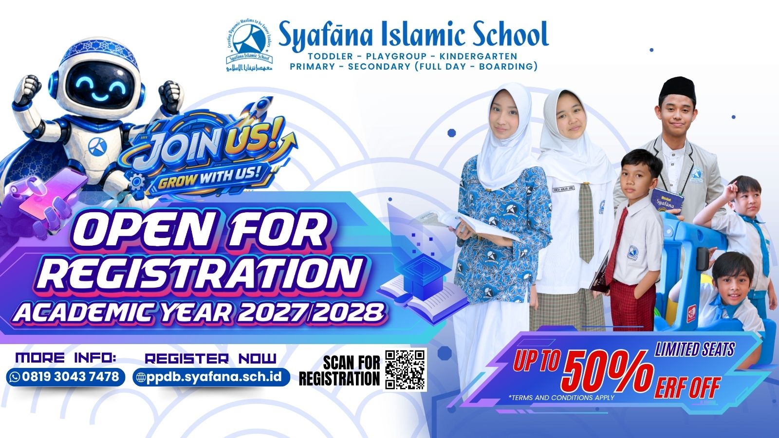 OPEN REGISTRATION AY 2027/2028